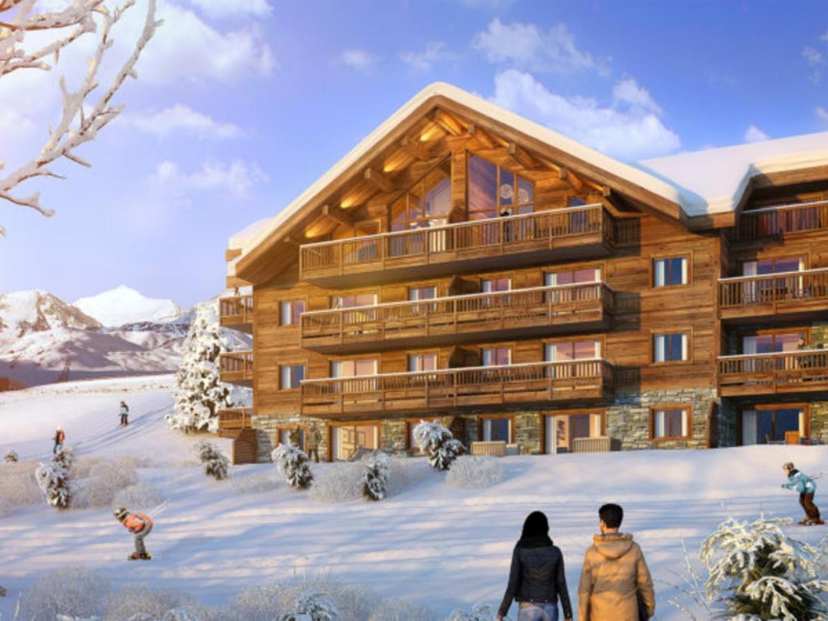 Appartement 3 Etoiles Avec Vue Imprenable, Ski Aux Pieds, Lumineux Et Tout Equipe - Fr-1-416-184 Fontcouverte-la-Toussuire Buitenkant foto